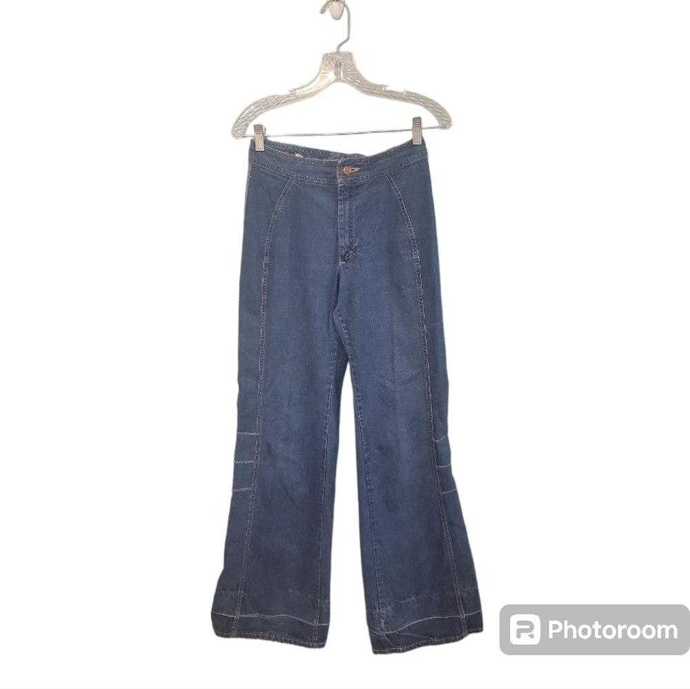 Vintage LandLubber 1970's Flare Leg Highwaist Super Rare Jeans